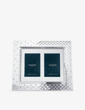 Waterford crystal double-mount photo frame 8x10 (British brand)