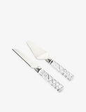 Waterford crystal cake server and 33cm knife (British brand)