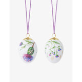 selfridges Royal Copenhagen Spring 2026 Thistle Porcelain Eggs Set of Two- Buy online at McGrocer