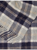 Johnstons of Elgin tartan cashmere scarf - British product