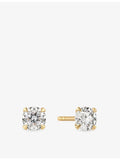 Sif Jakobs 14ct gold lab grown diamond earrings, imported from the UK