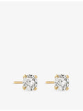 Sif Jakobs 14ct gold lab grown diamond earrings 1.00ct (British brand)