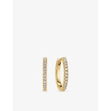 selfridges Sif Jakobs Alba 14ct Yellow Gold 0.24ct Lab-Grown Diamond Hoop Earrings- Buy online at McGrocer