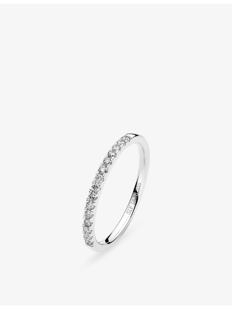 Sif Jakobs Alba 14ct white gold diamond ring, imported from the UK