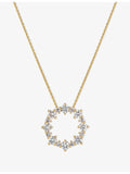 Sif Jakobs necklace 14ct yellow gold lab-grown diamond 0.81ct, imported from the UK