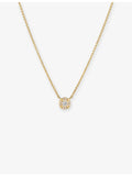 Sif Jakobs 14ct gold lab grown diamond necklace 0.09ct - British product