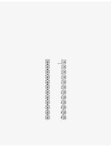 selfridges Sif Jakobs Diamante 14ct White Gold 0.91ct Lab-Grown Diamond Earrings- Buy online at McGrocer