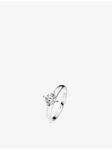 selfridges Sif Jakobs Venice 14ct White Gold 0.50ct Lab-Grown Diamond Ring- Buy online at McGrocer