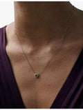 Astley Clarke amethyst pendant necklace in 14ct yellow gold, UK version