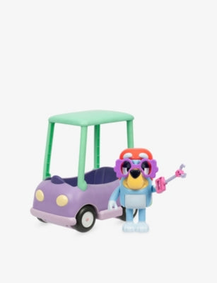 Bluey Chat Mates and Grannis Car Playset figure vehicle, UK version
