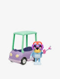 Bluey Chat Mates and Grannis Car Playset figure vehicle, UK version