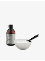 selfridges Alessi Rocc Marble Stainless-Steel Scented Diffuser Set 200ml- Buy online at McGrocer