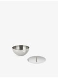 Alessi Rocc small stainless-steel candle holder 12cm - British product