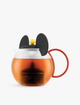Bodum ASSAM Mickey Mouse Borosilicate Glass Tea Press 1.0L