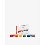 selfridges Le Creuset Rainbow Stoneware Mini Ramekins Set of Six- Buy online at McGrocer