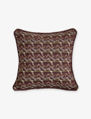 Soho Home Fulton Square woven cushion (British brand)