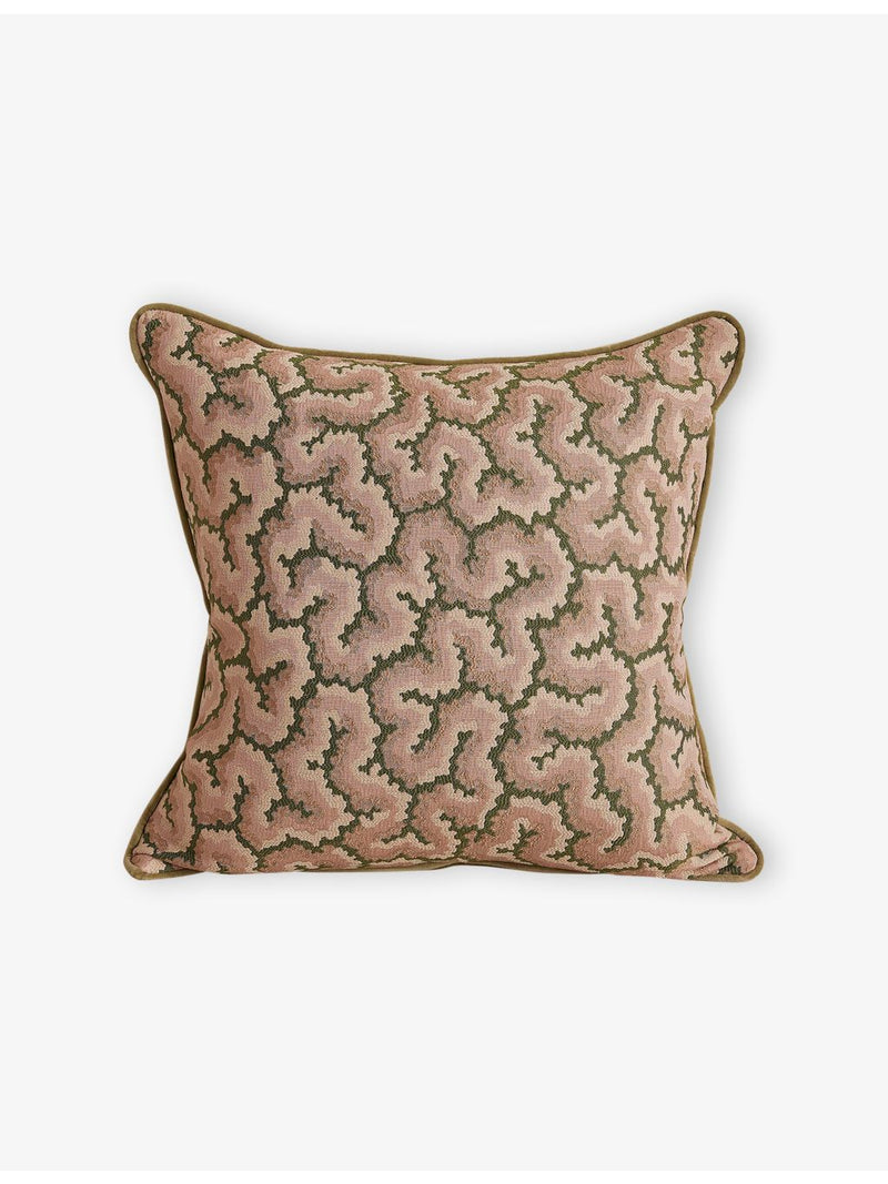 Soho Home Lophelia square woven cushion - British product