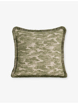 selfridges Soho Home Bennet Square Woven Cushion- Buy online at McGrocer
