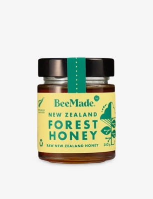 Beemade Harvest New Zealand forest honey 250g jar - British product