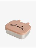 Liewood Arthur Rabbit stainless steel lunchbox with three compartments, imported from the UK