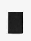 Smythson Ludlow leather passport holder 14.5cm x 10cm, imported from the UK