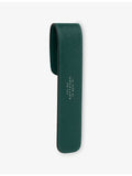 Smythson Panama leather pen sleeve 16.5cm, imported from the UK