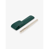 Smythson Panama leather pen sleeve 16.5cm, imported from the UK