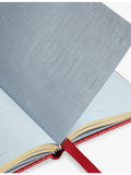 Smythson Soho leather notebook 19cm, imported from the UK