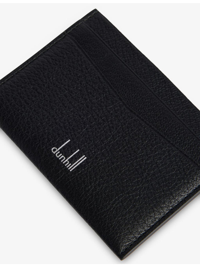 Dunhill leather card case with three card slots (British brand)