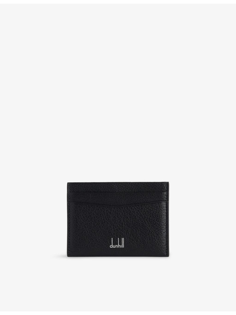 Dunhill leather card case with three card slots (British brand)