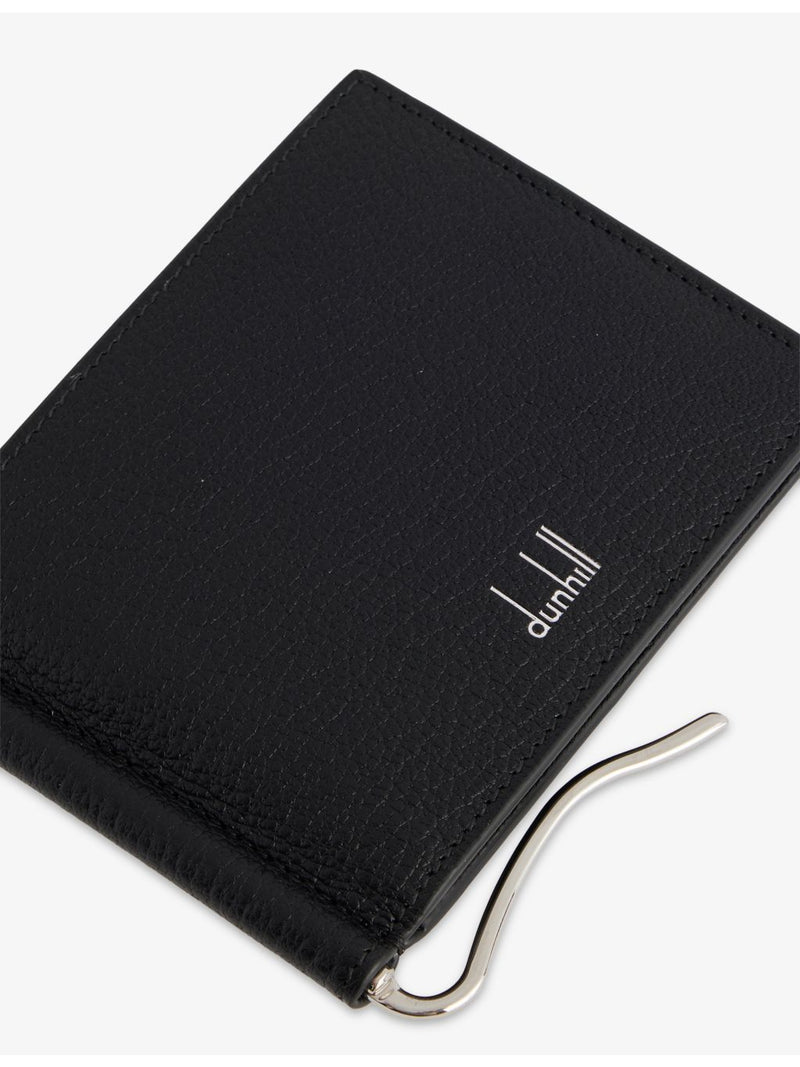 Dunhill leather money clip wallet 6cc - British product