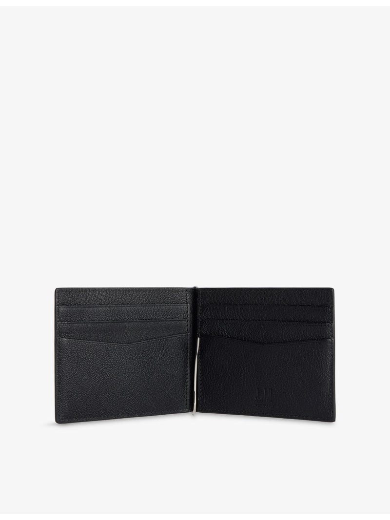 Dunhill leather money clip wallet 6cc - British product