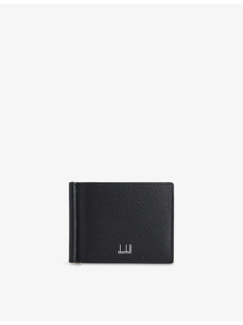 Dunhill leather money clip wallet 6cc - British product