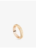 Piaget 18ct rose gold diamond ring 0.02ct, UK version