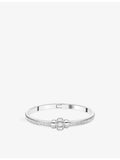 Piaget 18ct white gold diamond bangle 0.09ct, imported from the UK