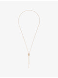 Piaget 18ct rose gold 0.43ct diamond pendant necklace (British brand)