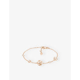 Piaget 18ct rose-gold diamond bracelet 0.26ct (British brand)