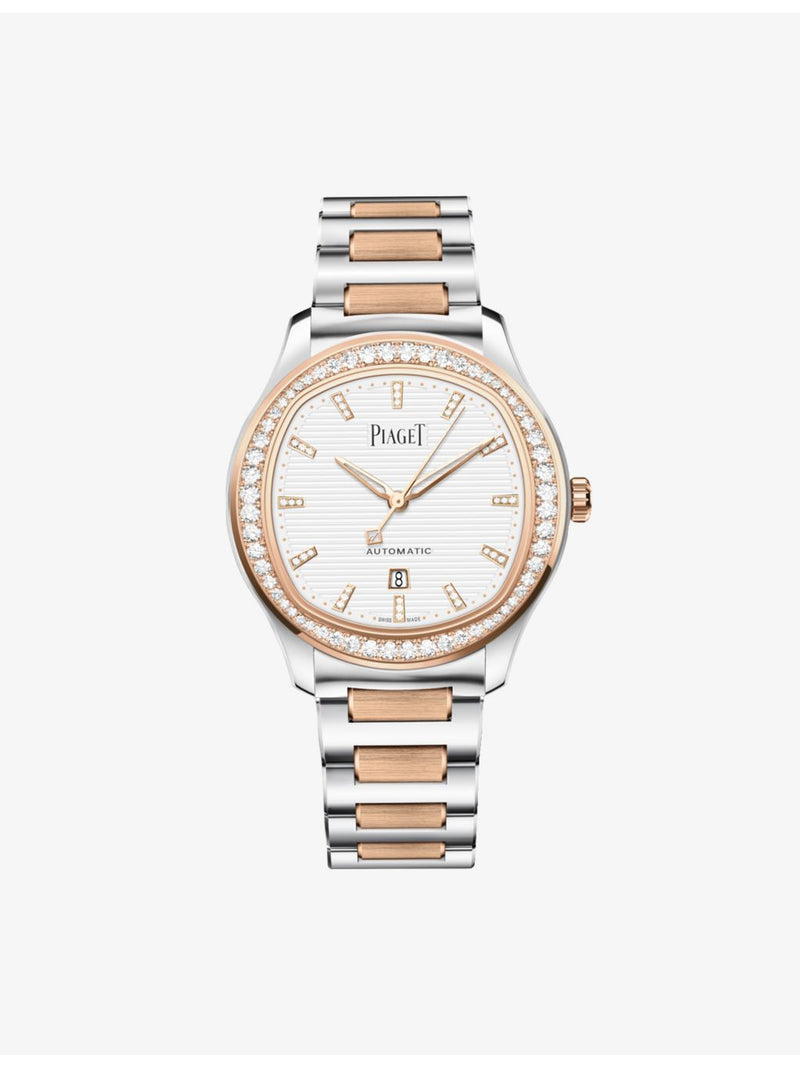 Piaget Polo Date 36mm rose gold diamond watch imported from the UK