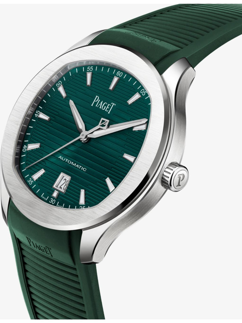 Piaget Polo interchangeable-strap stainless-steel watch 42mm, UK version