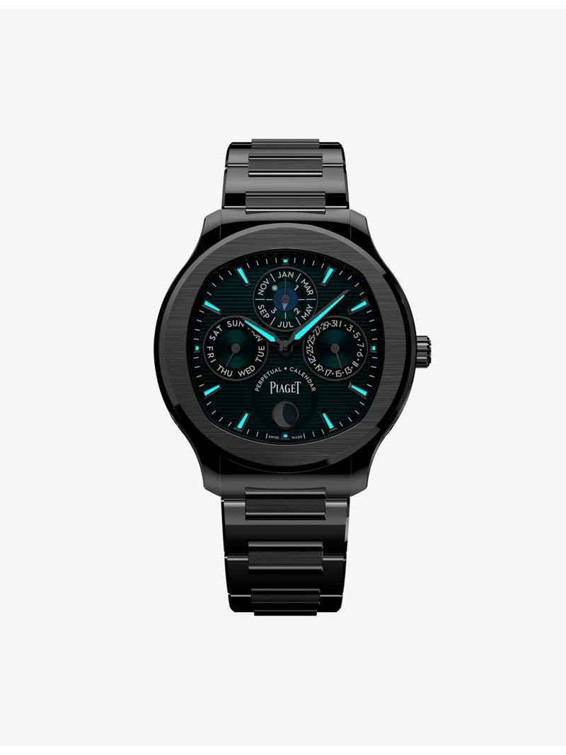 Piaget Polo automatic watch 42mm stainless steel green dial - British product