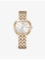 selfridges Piaget Sixtie 18ct Rose Gold Quartz Watch 29mm- Buy online at McGrocer