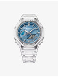 Casio G-Shock GA-2100BM-7A2ER quartz watch sky blue dial (British brand)