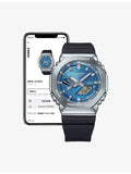 Casio G-SHOCK GBM-2100A-2BER blue dial quartz watch - British product