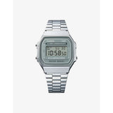 selfridges Casio A168WA-3AYES Vintage Stainless-Steel and Resin Quartz Watch- Buy online at McGrocer