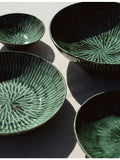 Serax stoneware salad bowl Verde Lanza 30cm, UK version