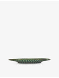 Serax Lanza stoneware cappuccino saucer, imported from the UK