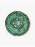 Serax Lanza stoneware cappuccino saucer, imported from the UK