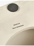 Serax ceramic side table stool 40x40x49cm - British product
