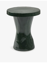 selfridges Serax Marie Michielssen Ceramic Side Table Stool 40cm x 40cm x 49cm- Buy online at McGrocer