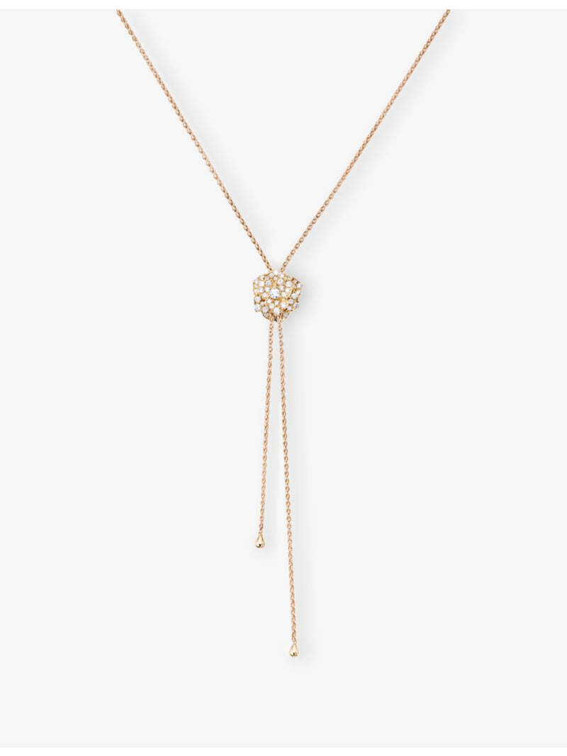Piaget diamond pendant necklace in 18ct rose gold, 0.72ct, UK version